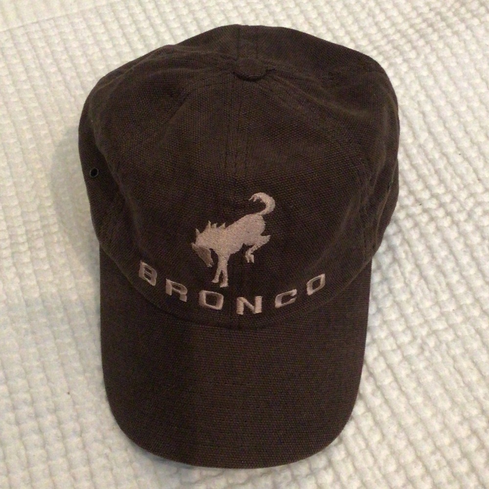 Ford ‘Bronco' Embroidered brown Men's baseball Cap